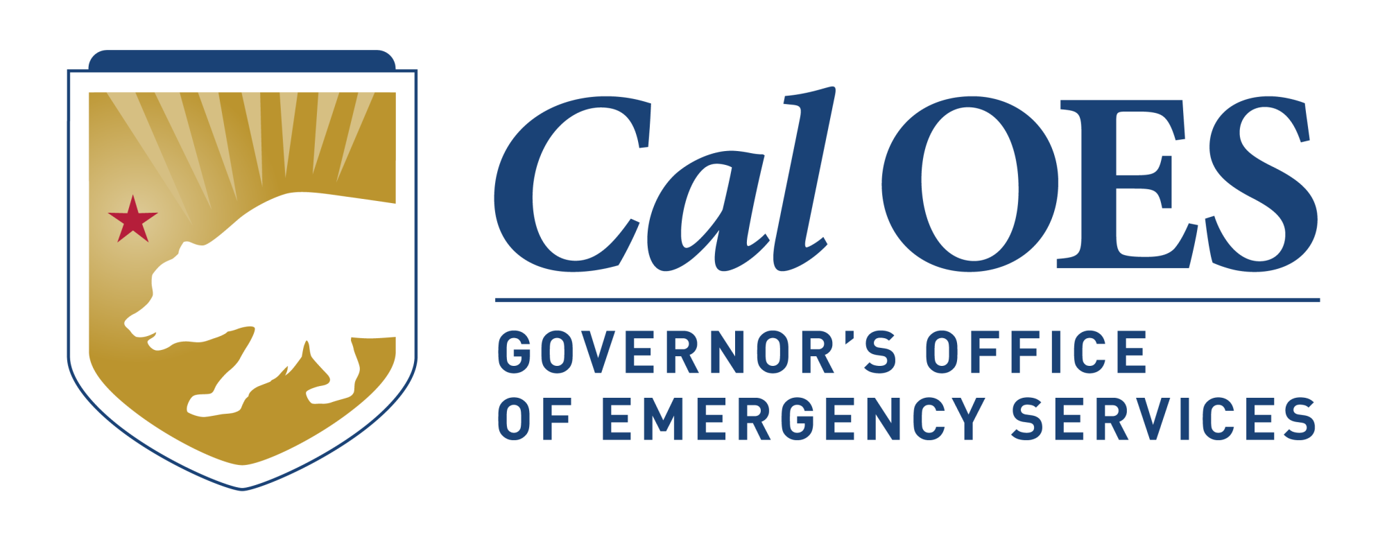 Banner that reads CalOES Governor's Office of Emergency Services