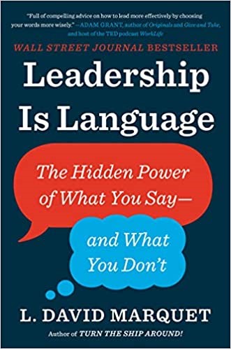 Leadership is Language Cover