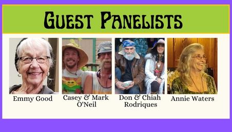 Guest Panelists: Emmy Good, Casey & Mark O'Neil, Don & Chiah  Rodriques, & Annie Waters