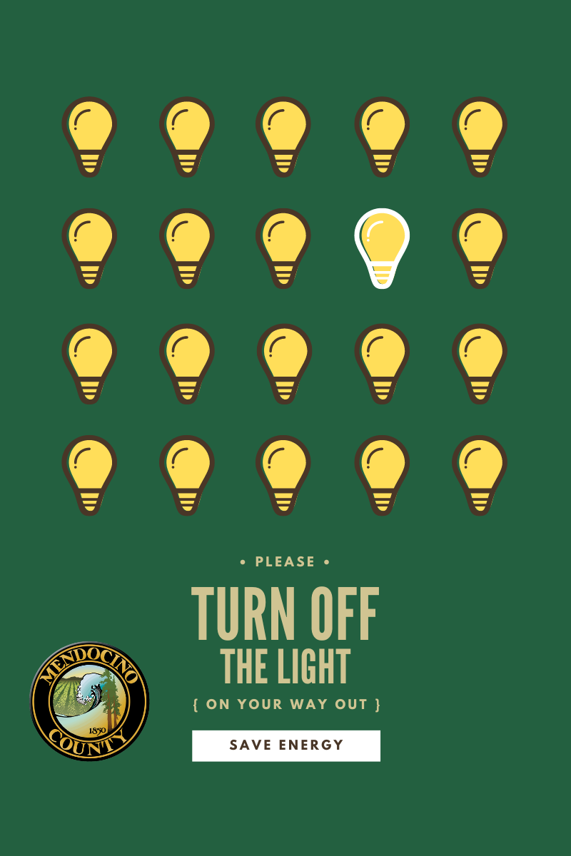 Lightbulbs Save Energy Campaign Poster 