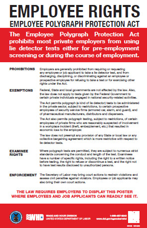 Employee Polygraph Protection Act